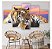 Quadros Decorativos Mosaico 5 peças Animal Selvagem Tigre  115x60cm - Imagem 2