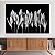 Quadro Decorativo Canvas Floral Pétalas Preto e Branco Horizontal - Imagem 2