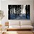 Quadro Decorativo Canvas Bosque De Neve Horizontal - Imagem 2