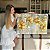 Quadro Decorativo Canvas Flores Douradas Horizontal - Imagem 6