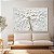 Quadro Decorativo Canvas Floral Flor de Cerejeira Sakura Branca Horizontal - Imagem 2