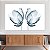 Quadro Decorativo Canvas Floral Raio X Horizontal - Imagem 2