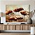 Quadro Decorativo Canvas Papoula Terracota Natureza Horizontal - Imagem 3