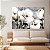 Quadro Decorativo Canvas Rosas Brancas Flores Horizontal - Imagem 3