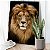 Quadro Decorativo Canvas Animal Silvestre Leão de Judá Face Vertical - Imagem 4