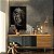 Quadro Decorativo Canvas Animais Silvestres Tigre Caçador Preto e Branco Vertical - Imagem 4