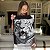 Quadro Decorativo Canvas Animais Silvestres Tigre Preto e Branco Vertical - Imagem 5