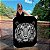Quadro Decorativo Canvas Animais Silvestres Tigre Branco De olhos Azuis Vertical - Imagem 1