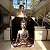 Quadro Decorativo Canvas Religioso Buda Dourado com Fundo Preto Vertical - Imagem 7