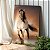 Quadro Decorativo Canvas Cavalo Marrom ao Por do Sol Vertical - Imagem 3