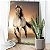 Quadro Decorativo Canvas Cavalo Marrom ao Por do Sol Vertical - Imagem 2