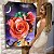 Quadro Decorativo Canvas Floral Women Face Flowers Vertical - Imagem 6