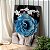 Quadro Decorativo Canvas Flores Azuis em Rostos Women Flowers Vertical - Imagem 2