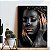 Quadro Decorativo Canvas Rosto Feminino Perfil com Unhas Longas Vertical - Imagem 3