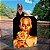 Quadro Decorativo Canvas Mulher com Maquiagem Dourada Ouro Gold - Imagem 1