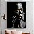 Quadro Decorativo Canvas Beleza Feminina Mulher com Maquiagem Preta e Dourada Perfil Vertical - Imagem 4