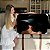 Quadro Decorativo Canvas Mulher Beleza Feminina Rosto Misterioso Chapéu Preto Horizontal - Imagem 7
