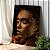 Quadro Decorativo Canvas Mulher Beleza Feminina Maquiagem Brilho Gold Shine Vertical - Imagem 4
