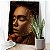 Quadro Decorativo Canvas Mulher Beleza Feminina Maquiagem Brilho Gold Shine Vertical - Imagem 2
