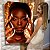 Quadro Decorativo Canvas Mulher Beleza Feminina Brincos de Argola Gold Mãos no Rosto Vertical - Imagem 6
