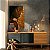 Quadro Decorativo Canvas Mulher Beleza Feminina Brincos de Argola Gold Vertical - Imagem 2
