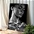 Quadro Decorativo Canvas Mulher Beleza Feminina Preto e Cinza Shine Vertical - Imagem 4