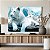 Quadro Decorativo Canvas Animal Felino Selvagem Leão Branco Albino Horizontal - Imagem 4