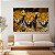 Quadro Decorativo Canvas Animais Selvagens Onças Pintadas Horizontal - Imagem 1