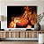 Quadro Decorativo Canvas Casal de Leões de Judá Horizontal - Imagem 3