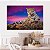Quadro Decorativo Canvas Animal Felino Selvagem Onça Horizontal - Imagem 4