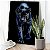 Quadro Decorativo Canvas Animal Selvagem Pantera Negra Vertical - Imagem 3