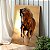 Quadro Decorativo Canvas Animal Cavalo Marrom Selvagem ao Por do Sol Vertical - Imagem 4