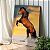 Quadro Decorativo Canvas Animal Selvagem Cavalo Marrom Empinando Vertical - Imagem 3