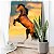 Quadro Decorativo Canvas Animal Selvagem Cavalo Marrom Empinando Vertical - Imagem 2
