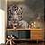 Quadro Decorativo Canvas Animal Selvagem Tigre Branco Olhos Azuis Vertical - Imagem 3