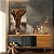 Quadro Decorativo Canvas Animal Selvagem Elefante Caminhando na Estrada Vertical - Imagem 3