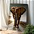 Quadro Decorativo Canvas Animal Selvagem Elefante Caminhando na Estrada Vertical - Imagem 4