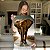 Quadro Decorativo Canvas Animal Selvagem Elefante Caminhando na Estrada Vertical - Imagem 5