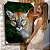 Quadro Decorativo Canvas Animal Selvagem Puma na Floresta Vertical - Imagem 6