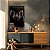 Quadro Decorativo Canvas Animal Selvagem Pantera Negra Olhos Amarelos Vertical - Imagem 4