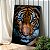 Quadro Decorativo Canvas Animal Selvagem Face Tigre Colorido Vertical - Imagem 3
