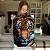 Quadro Decorativo Canvas Animal Selvagem Face Tigre Colorido Vertical - Imagem 5