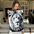 Quadro Decorativo Canvas Leão Animal Selvagem Rei Preto e Branco Vertical - Imagem 5