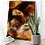 Quadro Decorativo Canvas Arte Pintura Águia de Cabeça Branca Vertical - Imagem 4