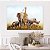 Quadro Decorativo Canvas Paisagem de Animais Selvagens Safari Horizontal - Imagem 5