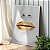Quadro Decoração Canvas Rosto Feminino Lábios Dourados Gold Vertical - Imagem 2