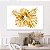 Quadro Decoração Canvas Costela de Adão Dourada Gold Luxo Vertical - Imagem 5