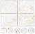 3003] Kit 8 Peças Mesa Posta - 4 Sousplast para Pratos e 4 Porta Copos Mármore Branco e Dourado - Imagem 4