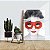 Quadro Decorativo Flutuante Mulher com Binóculos e Batom Vermelho - Imagem 3