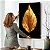 Quadro Decorativo Flutuante Folha Dourada Gold Fundo Preto - Imagem 4